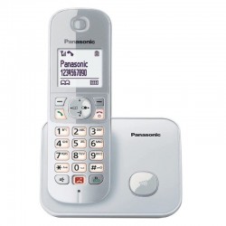 Teléfono Inalámbrico Panasonic KX-TG6851SP/ Plata