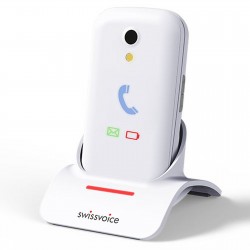Teléfono móvil SwissVoice S28 2G blanco